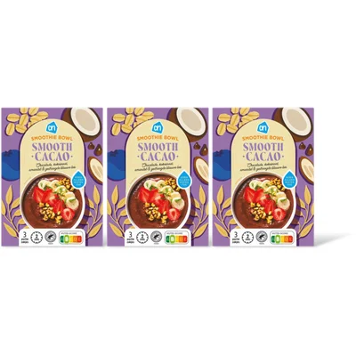AH Smoothie bowl smooth cocoa 3-pack