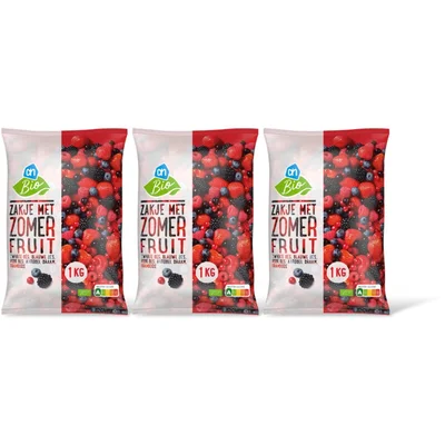 AH Zakje met zomer fruit 3-pack