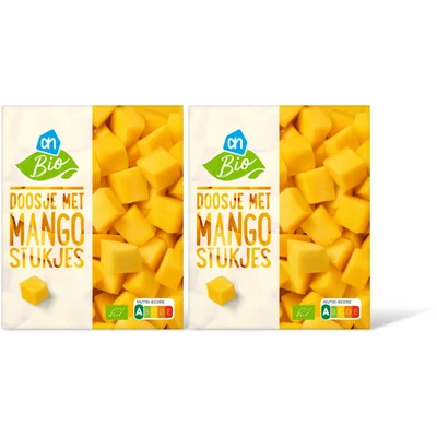 AH Biologisch Doosje met mangostukjes 2-pck