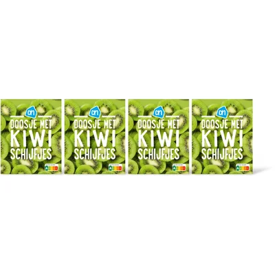AH Doosje met kiwi schijfjes 4-pack