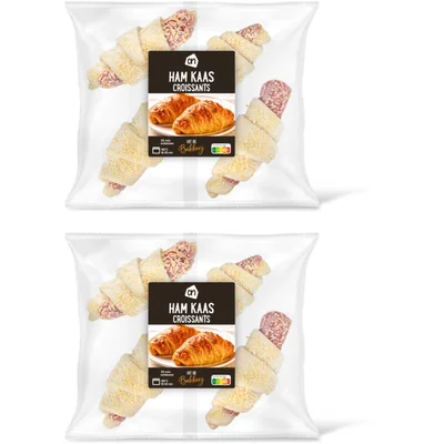 AH Ham kaas croissants 2-pack