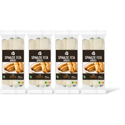 AH Diepvries spinazie feta boreks 4-pack