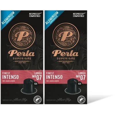 Perla Superiore Finest intenso lungo capsules 2-pack