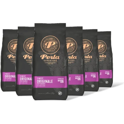 Perla Superiore Finest originale koffiebonen 6 pack