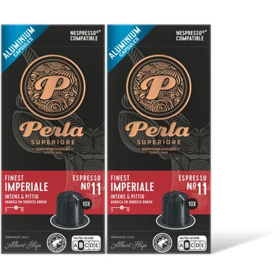 Perla Superiore Origins Colombia espresso capsules 2-pck
