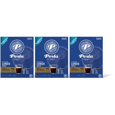 Perla Huisblends Lungo decaf capsules 3-pack