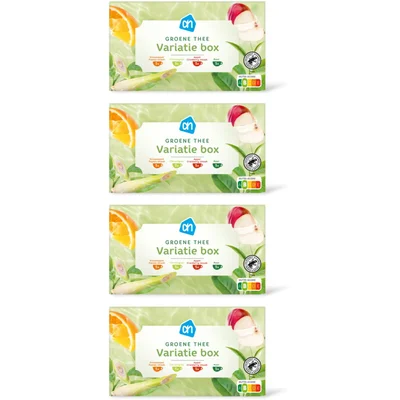 AH Groene thee variatie box 4-pack
