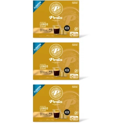Perla Huisblends Lungo classic capsules 3-pck