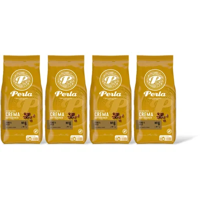 Perla Huisblends Crema koffiebonen 4-pack