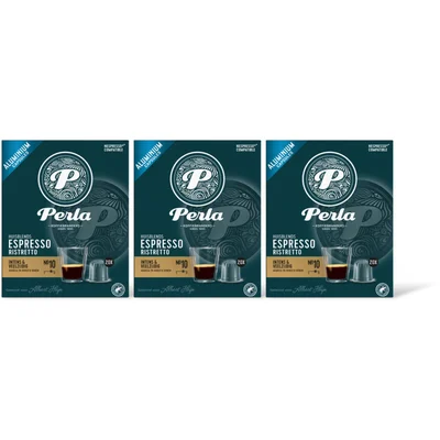 Perla Huisblends Espresso ristretto capsules 3 pack