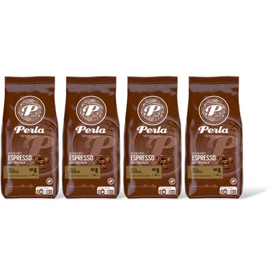 Perla Huisblends Espresso koffiebonen 4-pack