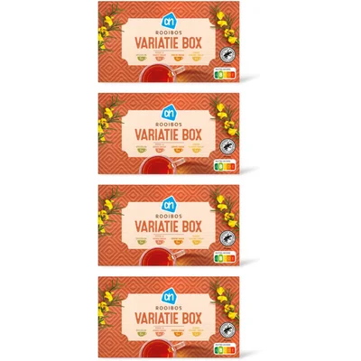 AH Rooibos variatie box 4-pack
