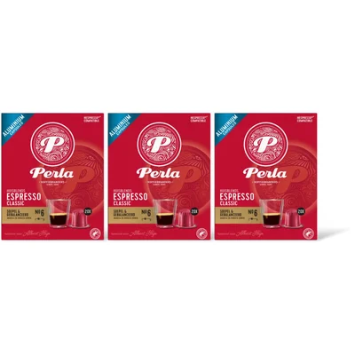 Perla Huisblends Espresso classic capsules 3-pack