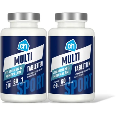 AH Multi vitaminen & mineralen tablet 2pack