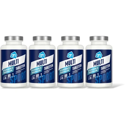 AH Multi vitaminen & mineralen tablet 4pack
