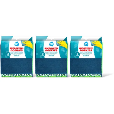 AH Microvezeldoekjes 3-pack