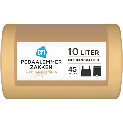 AH Pedaalemmerzakken vanillegeur 10 liter