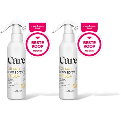 Care Sensitive kids sunspray spf50+ 2-pack
