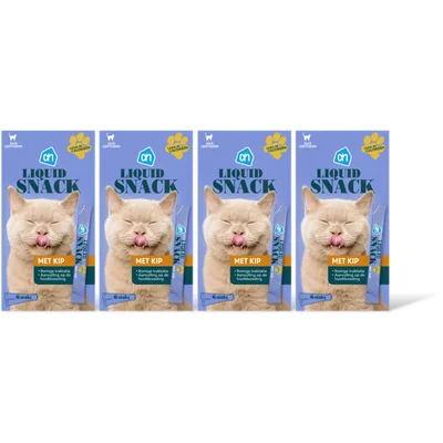 AH Liquid snack met kip 4-pack