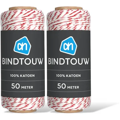 AH Bindtouw rood 2-pack