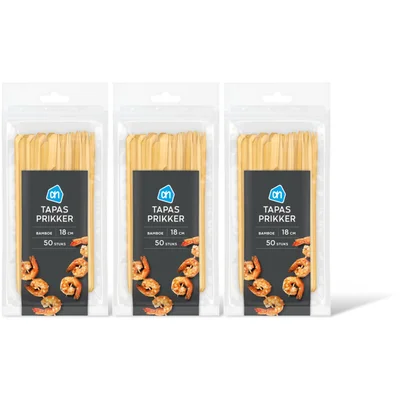 AH Tapasprikkers 18 cm 3-pack