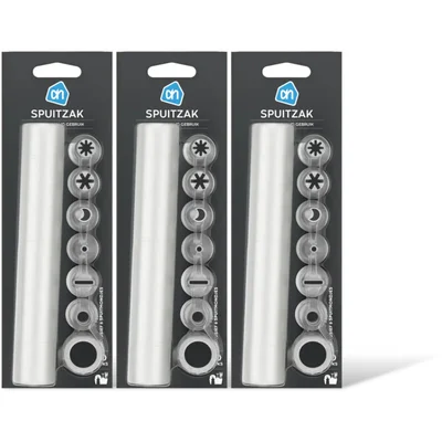 AH Spuitzakken met mondjes 3-pack