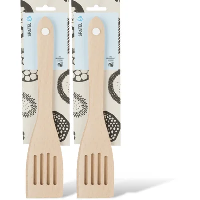 AH Beukenhouten spatels 35cm 2-pack