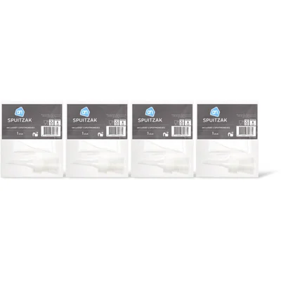 AH Spuitzak met 5 kunststofmondjes 4-pack