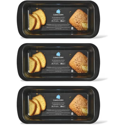 AH Cakevorm 25cm 3-pack