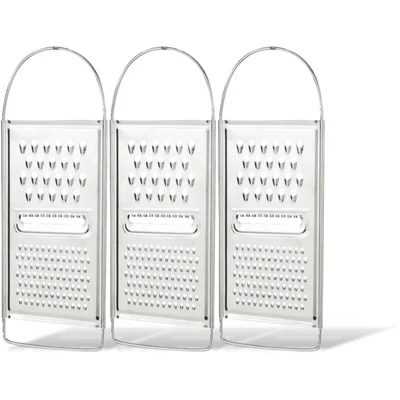 AH Rasp basis rvs 3-pack