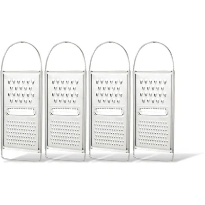 AH Rasp basis rvs 4-pack