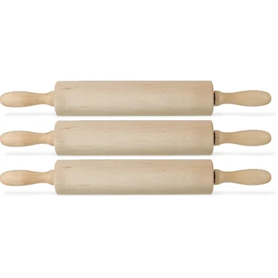 AH Beukenhouten deegroller 3-pack