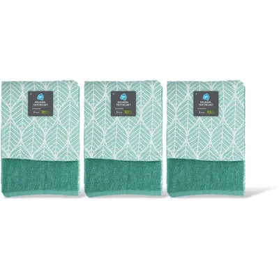 AH Keuken- en theedoek mint set van 2 3-pck