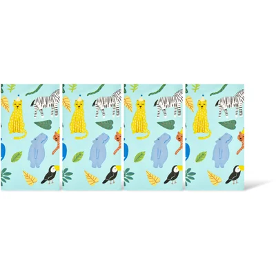 AH Tafelkleed jungle 4-pack