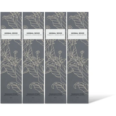 AH Geurstokjes herbal wood 4-pack