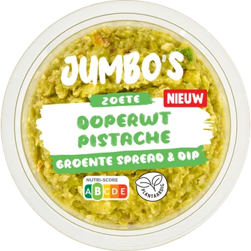 Jumbo's Groente Spread & Dip Zoete Doperwt Pistache 150 g