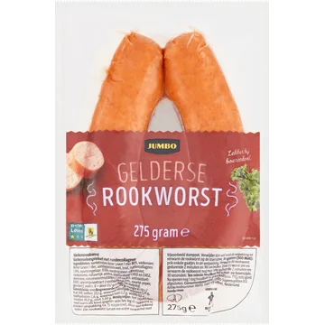 Jumbo Gelderse Rookworst 275 g