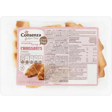 Consenza Glutenvrije Croissants 3 x 60 g
