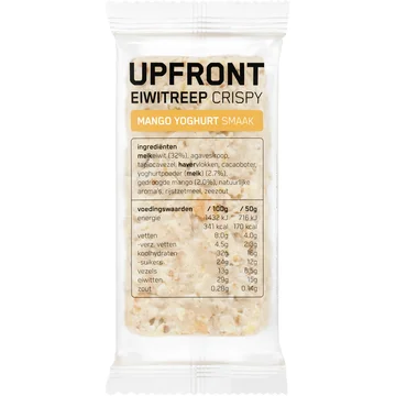 Upfront Eiwitreep Crispy Mango Yoghurt 50g