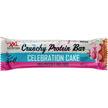 XXL Nutrition Crunchy Protein Bar Celebration Cake 1 Stuks