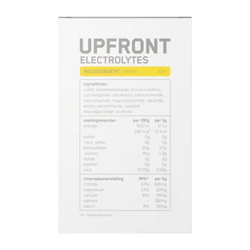 Upfront Electrolytes Sticks Passievrucht 10 Stuks