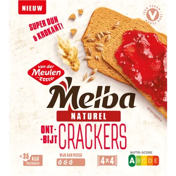 Melba Crackers Naturel 125 g
