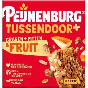Ontbijtkoekrepen Met Dedroogd Fruit 147g