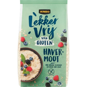Jumbo Lekker Vrij van Gluten Havermout 450 g