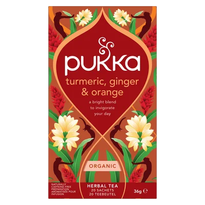 Pukka Thee Tumeric Ginger & Orange