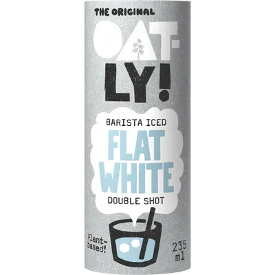 Oatly Ijskoffie barista iced flat white