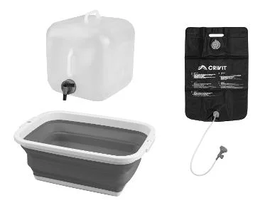 CRIVIT Campingdouche, campingwasbak of watertank