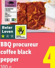 BBQ procureur coffee black pepper