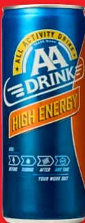 AA DRINK high energy