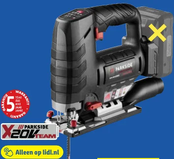 PARKSIDE PERFORMANCE Accu-decoupeerzaag 20 V